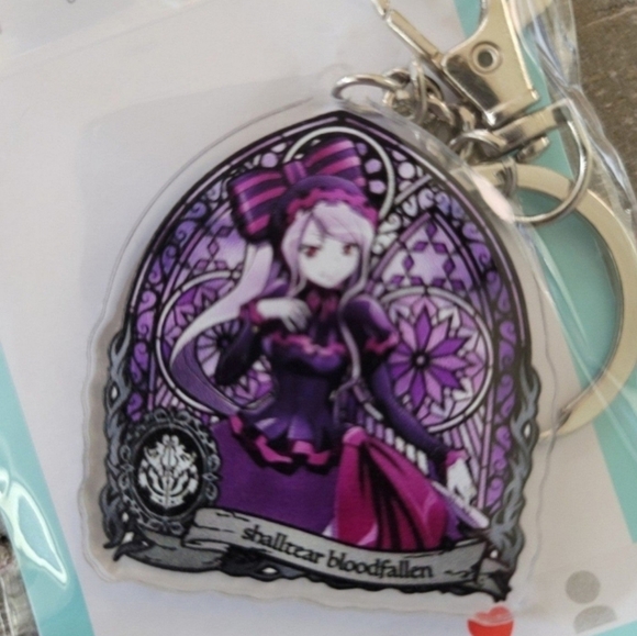 Overlord Keychains Lot of 8 Ainz Ooal Gown Albedo Shalltear Mare Aura - Picture 8 of 9